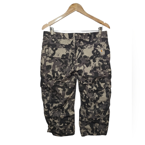 Carhartt Women's Cropper Cargo Camo Pants Size 8 - Picture 2 of 6